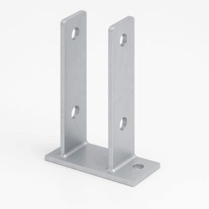 U-TYPE POST SUPPORTS WITH BASE