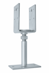 ADJUSTABLE Y-TYPE POST SUPPORT WITH LONG NUT