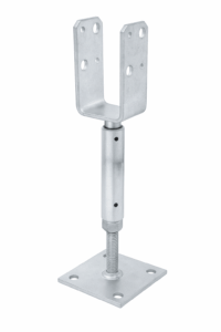 ADJUSTABLE Y-TYPE POST SUPPORTS WITH LONG NUT